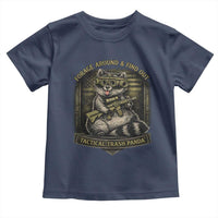 Tactical Trash Panda Toddler T Shirt Funny Raccoon Military Graphic Patriotic Veteran