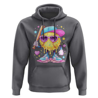 Funny Softball Drip Hoodie Ice Cream Sprinkles Softball Girls Kid