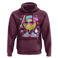 Funny Softball Drip Hoodie Ice Cream Sprinkles Softball Girls Kid