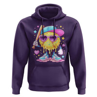 Funny Softball Drip Hoodie Ice Cream Sprinkles Softball Girls Kid
