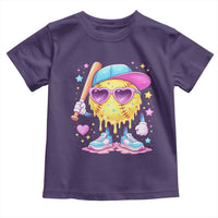 Funny Softball Drip Toddler T Shirt Ice Cream Sprinkles Softball Girls Kid