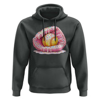 Softball Drip Hoodie Ice Cream Sprinkles Softball Glove Girls Kid