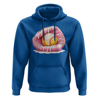 Softball Drip Hoodie Ice Cream Sprinkles Softball Glove Girls Kid