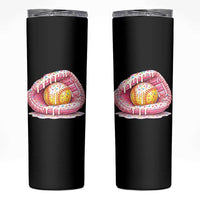 Softball Drip Skinny Tumbler Ice Cream Sprinkles Softball Glove Girls Kid