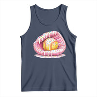 Softball Drip Tank Top Ice Cream Sprinkles Softball Glove Girls Kid