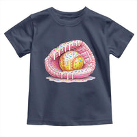 Softball Drip Toddler T Shirt Ice Cream Sprinkles Softball Glove Girls Kid