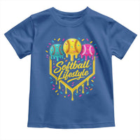 Softball Drip Toddler T Shirt Ice Cream Sprinkles Softball Life Style