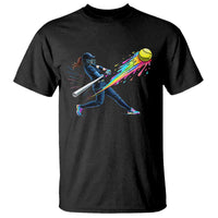 Softball Player Drip T Shirt