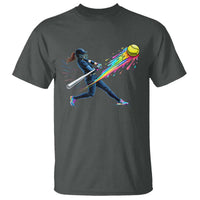 Softball Player Drip T Shirt