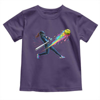 Softball Player Drip Toddler T Shirt