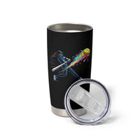 Softball Player Drip Tumbler Cup