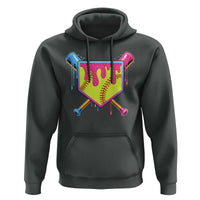 Softball Drip Hoodie Ice Cream Drip Youth Girls Softball Sport