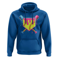 Softball Drip Hoodie Ice Cream Drip Youth Girls Softball Sport