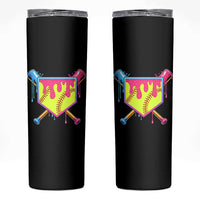 Softball Drip Skinny Tumbler Ice Cream Drip Youth Girls Softball Sport
