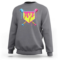 Softball Drip Sweatshirt Ice Cream Drip Youth Girls Softball Sport