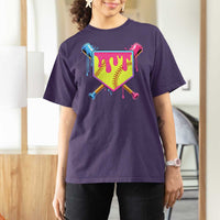 Softball Drip T Shirt For Women Ice Cream Drip Youth Girls Softball Sport