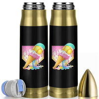 Softball Drip Bullet Tumbler Cute Softball Girls Ice Cream Drip Game Day