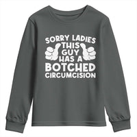 Inappropriate Adult Youth Sweatshirt This Guy Botched Funny Cringe Offensive Humor Men