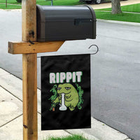 Rippit Frog Meme Garden Flag Funny Stoner Bong Rip - Wonder Print Shop