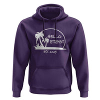 Hello Retirement Est 2025 Hoodie Summer Vibes