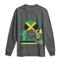 Jamaican Travel Long Sleeve Shirt Straight Trippin Jamaica Vacation Retro - Wonder Print Shop