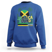 Jamaican Travel Sweatshirt Straight Trippin Jamaica Vacation Retro - Wonder Print Shop