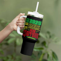 Vacation Jamaica 2025 Tumbler With Handle Matching Family Jamaica Squad - Wonder Print Shop