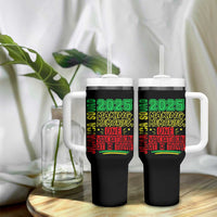 Vacation Jamaica 2025 Tumbler With Handle Matching Family Jamaica Squad - Wonder Print Shop