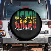 Family Vacation Jamaica 2025 Spare Tire Cover Matching Girls Trip Jamaica Squad - Wonder Print Shop