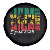 Family Vacation Jamaica 2025 Spare Tire Cover Matching Girls Trip Jamaica Squad - Wonder Print Shop