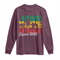 Family Vacation Jamaica 2025 Long Sleeve Shirt Matching Girls Trip Jamaica Squad - Wonder Print Shop