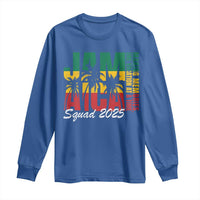 Family Vacation Jamaica 2025 Long Sleeve Shirt Matching Girls Trip Jamaica Squad - Wonder Print Shop