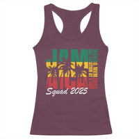 Family Vacation Jamaica 2025 Racerback Tank Top Matching Girls Trip Jamaica Squad - Wonder Print Shop