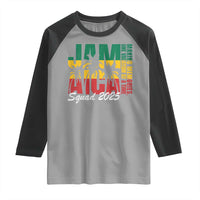 Family Vacation Jamaica 2025 Raglan Shirt Matching Girls Trip Jamaica Squad - Wonder Print Shop