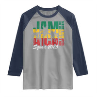 Family Vacation Jamaica 2025 Raglan Shirt Matching Girls Trip Jamaica Squad - Wonder Print Shop