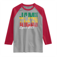 Family Vacation Jamaica 2025 Raglan Shirt Matching Girls Trip Jamaica Squad - Wonder Print Shop