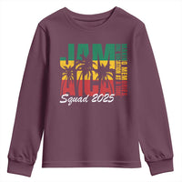 Family Vacation Jamaica 2025 Youth Sweatshirt Matching Girls Trip Jamaica Squad - Wonder Print Shop