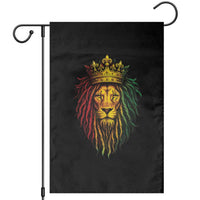 Rasta Reggae Lion Garden Flag Jamaican Pride Lion of Judah Gift for Rastafari - Wonder Print Shop