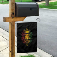 Rasta Reggae Lion Garden Flag Jamaican Pride Lion of Judah Gift for Rastafari - Wonder Print Shop