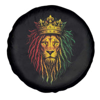 Rasta Reggae Lion Spare Tire Cover Jamaican Pride Lion of Judah Gift for Rastafari - Wonder Print Shop