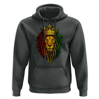 Rasta Reggae Lion Hoodie Jamaican Pride Lion of Judah Gift for Rastafari - Wonder Print Shop
