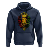 Rasta Reggae Lion Hoodie Jamaican Pride Lion of Judah Gift for Rastafari - Wonder Print Shop