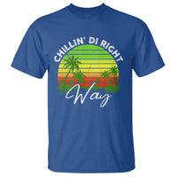 Jamaican Reggae Vibes T Shirt Retro Rasta Sunset Chill Chillin Di Right Way - Wonder Print Shop