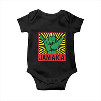 Jamaica Rasta Shaka Sign Baby Onesie Retro Reggae Vibes - Wonder Print Shop