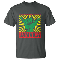 Jamaica Rasta Shaka Sign T Shirt Retro Reggae Vibes - Wonder Print Shop