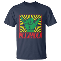 Jamaica Rasta Shaka Sign T Shirt Retro Reggae Vibes - Wonder Print Shop