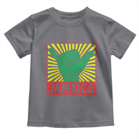 Jamaica Rasta Shaka Sign Toddler T Shirt Retro Reggae Vibes - Wonder Print Shop