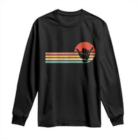 Shaka Hand Long Sleeve Shirt Retro Vintage Shaka Sign Rasta Hawaii Hawaiian - Wonder Print Shop