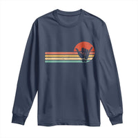 Shaka Hand Long Sleeve Shirt Retro Vintage Shaka Sign Rasta Hawaii Hawaiian - Wonder Print Shop