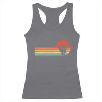 Shaka Hand Racerback Tank Top Retro Vintage Shaka Sign Rasta Hawaii Hawaiian - Wonder Print Shop
